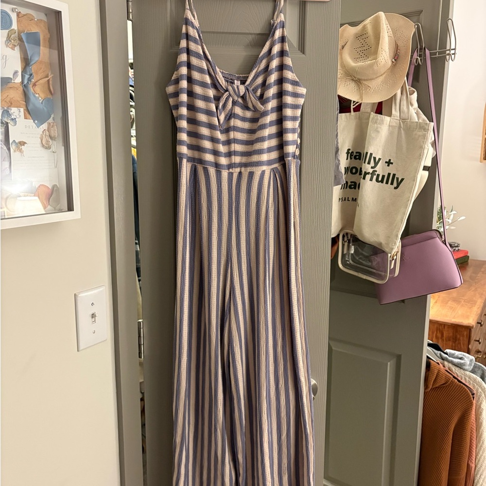 Pink and Blue Jumpsuit!!